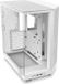 NZXT H6 Flow RGB Midi-tower behuizing, duale compartimenten, inclusief RGB-ventilator, wit