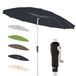 Doppler Tuinparasol Rond Oosterse Look 238cm Aluminium Zwengelparasol UV 50+ Regenbestendig