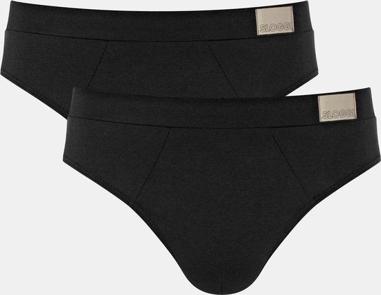 sloggi men GO Natural Brief C2P - Black - XL (2-pack)