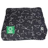 Molly Mutt Middelgrote tot grote hoes voor hondenbed - Rocketman-print - meet 68,6 x 91,4 x 12,7 cm - 100% katoen - duurzaam - ademend - machinewasbare hondenhoes