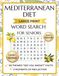 Mediterranean Diet Large Print Word Search for Seniors