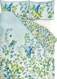 Dekbedovertrek, Designers Guild - Volière Sky Dekbedovertrek - Katoen Satijn - Veelkleurig - 240x220 cm
