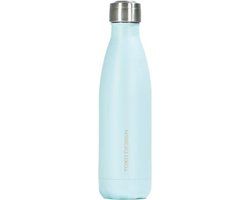 Yoko Design Isothermische drinkfles 500 ml Pastelblauw