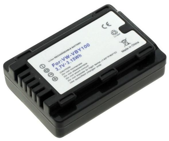 Huismerk Camera-accu VW-VBY100 voor Panasonic