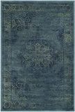 Safavieh Vintage geïnspireerd tapijt, VTG158, geweven zachte viscose vezel, blauw/meerkleurig, 90 x 150 cm