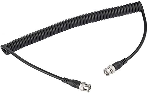 EONVIC 6G BNC-kabel HD SDI opgerolde verlengkabel 75 Ohm RF coaxkabel voor 4K videocamera's (recht)
