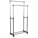 Je Cherche Une Idee RG6378 Portant Metal Roulette Double