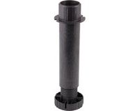 Hettich Pied de lit - 180 mm - Noir