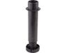 Hettich Pied de lit - 180 mm - Noir