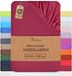 NatureMark Microvezel Hoeslaken Bordeauxrood 90x200cm