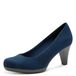 MARCO TOZZI Pumps voor dames met veganistische trechterhak, marineblauw, 38 EU