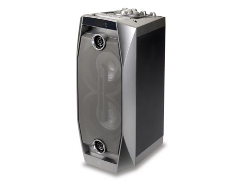 Conceptronic CSPKBTBASSDISCOG Draagbare Party Speaker - 50W - Zwart/Grijs