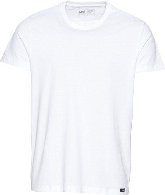 Lee T-shirt Offwhite - M - Mannen - Katoen - 2 stuks