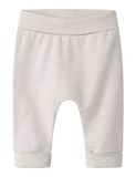 NAME IT NBMTASALLE SWEAT PANT UNB Baby Broeken Katoen Wit