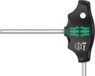 Wera 454 HF T-greep zeskant-schroevendraaier Hex-Plus met vasthoudfunctie, 6 x 100 mm