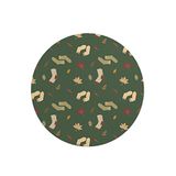 Questo Casa Ronde Digitally Printed Mouse Pad, Non-Slip Bottom, for Office and Home, Diameter: 22 cm