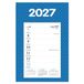 Comello Weeknotitiekalender 2027 op schild