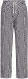 Portwest Bromley koksbroek C079 - Zwart geruit - M