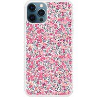 Apple iPhone 12 Liberty wiltshire rose Verstevigd hoesje met sublimatie bedrukking