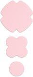 Prym Rub-on Patch STRETCH roze 3st 921003