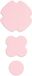 Prym Rub-on Patch STRETCH roze 3st 921003