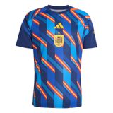 ADIDAS PERFORMANCE Tricot 'Spanien 26 Pre-Match' blauw / donkerblauw / donkergeel / rood