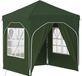 vidaXL Pop-up Feesttent 192 x 192 x 245 cm Groen