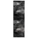 vidaXL Tapijtloper FLORNES Geweven Zwart 100 x 300 cm PP