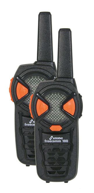 Stabo Freecomm 100 PMR Walkie Talkie - 6 Channels