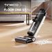 Tineco Floor ONE S7 PRO Draadloze nat-droogzuiger met LED-display, verwijdert plakkerig vuil en dierenharen, centrifugale technologie.