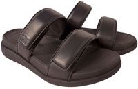 FitFlop F-Mode Go Adjustable Flatform Slippers Dames Zwart