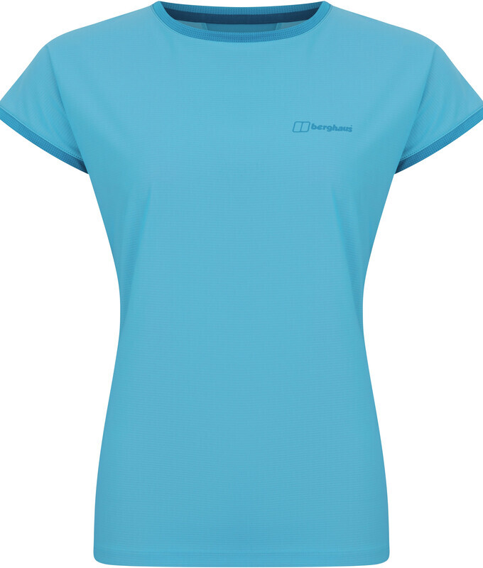 Berghaus Berghaus Nesna Base SS Crew Tee Dames, turquoise UK 10 | S 2023 T-shirts