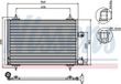 Nissens 94723 Condenser, air conditioning
