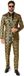 OppoSuits Shiny Snake - Mannen Kostuum - Goud - Maat L