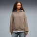 PUMA Essentials oversized hoodie voor Dames, Grijs, Maat XL