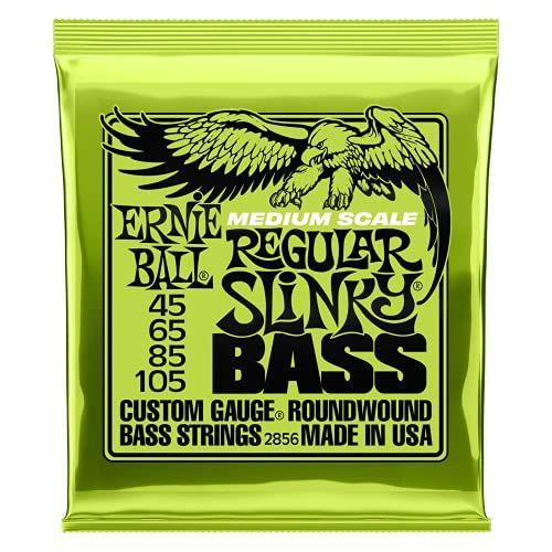 Ernie Ball Regelmatige Slinky Nikkel Wound Medium Scale Bass Snaren