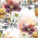 Papier peint panoramique fleurs