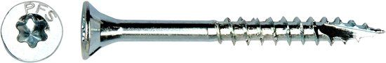 PFS+ Spaanplaatschroef PFS+ VZK-T Ø 4,0x50 Zn - 200 st - 5410439376396