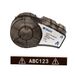 Brady M21-500-595-BR étiquette d'imprimante Marron Auto-adhésif étiquette d'imprimante