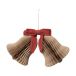 Broste Copenhagen Cloche carillon suspension de Noël Natural Brown-Red