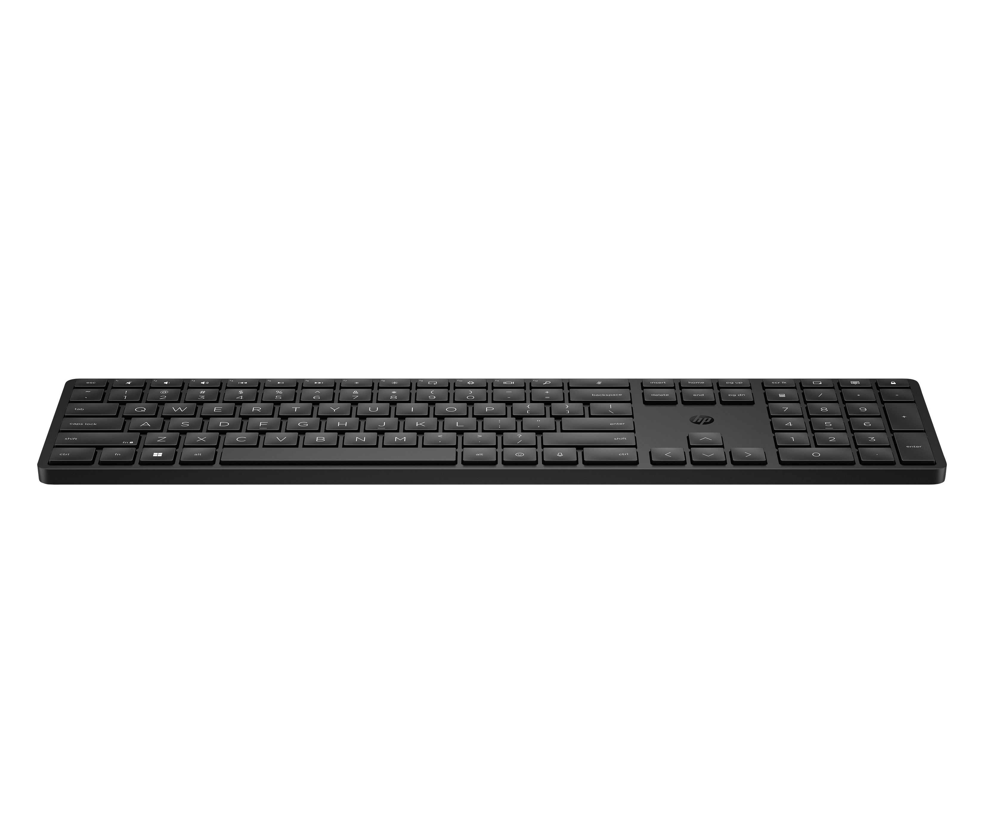 HP 450 Programmeerbaar Draadloos Toetsenbord - Zwart