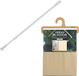 Urban Living Douchegordijn met ringen - beige - PVC - 180 x 200 cm - incl. uitschuifbare ophangstang 70-120 cm