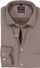 OLYMP Luxor modern fit chemise - structure - nogal brun - Repassage facile - Taille du col : 44
