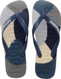 Havaianas TOP LOGOMANIA II Unisexe Claquette Taille 45/46 Noir