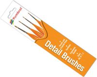 Humbrol - Brush Pack - Detail Sable Hair 00, 0, 1, 2 - HAG4304