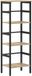 vidaXL Boekenplank 3-laags Bewerkt hout Sonoma Eik 40 x 29,5 x 115 cm