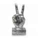 Nice purchase Hand Vinger Gebaar Bureau Standbeelden Vingers Sculptuur Creatief Thuis Woonkamer Kast Plank Decoratie (Victory Gebaar in Zilver)