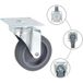 Icecat 16 Roulettes Pivotantes 75 mm