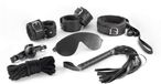 Crushious Dungeons and Maidens - 8-delige BDSM Kit - Zwart