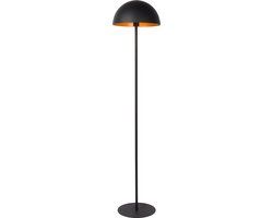 Lucide SIEMON - Vloerlamp - Ø 35 cm - 1xE27 - Zwart